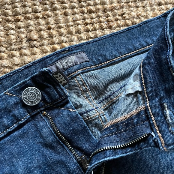 Rock & Republic Blue Straight Leg Jeans - Stella - Picture 6 of 6